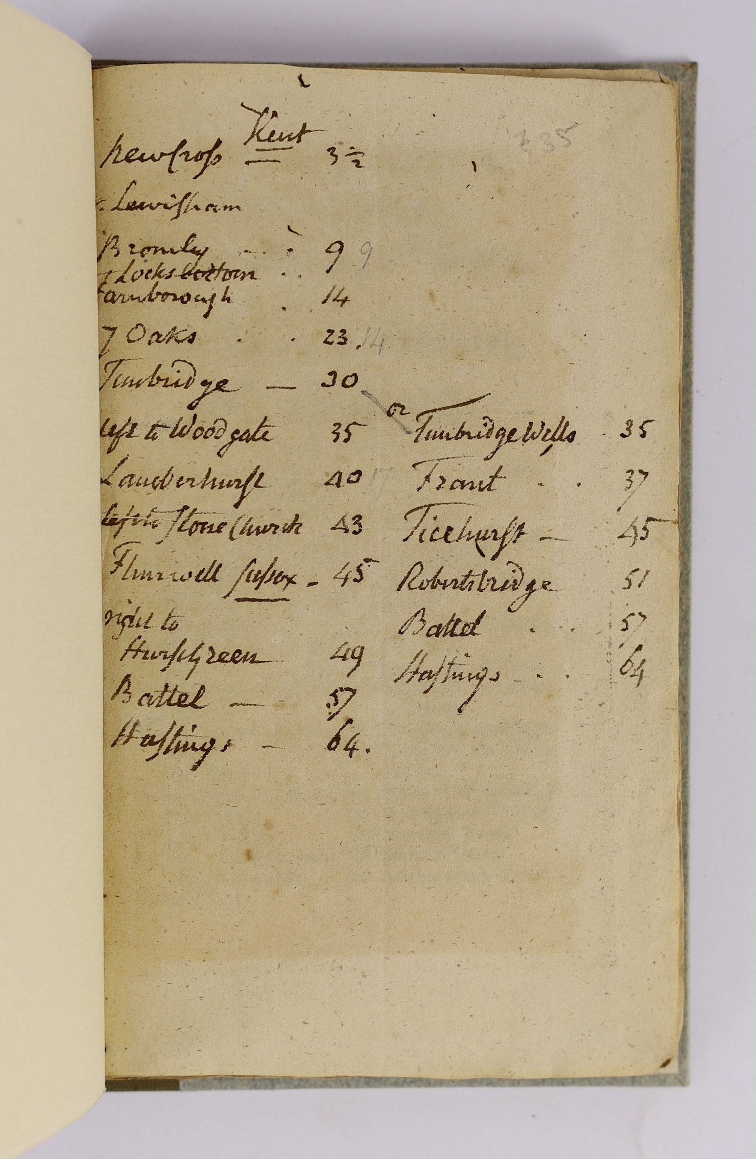 HASTINGS: Powell, P. M. - Hastings Guide. A Concise Historical and Topographical Sketch of Hastings, Winchelsea, & Rye ... to which is added, a List of the Lodging Houses ... 2nd edition.